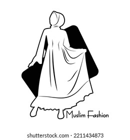muslim fashion hijab brand logo