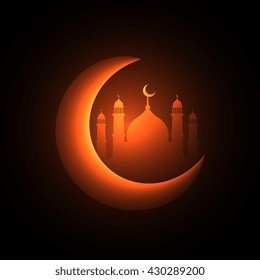 muslim festival background greeting