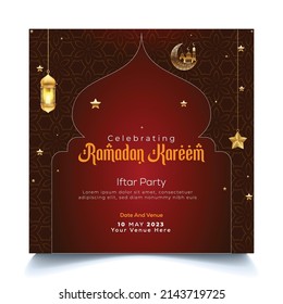 Muslim Festival Ramadan Kareem Social Media Post