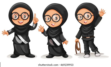 46 Gambar Kartun Muslimah Fu Gratis Terbaik