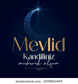 Muslim holiday, feast. Religious day mawlid al-nabi. (Turkish: Mevlid kandili.)