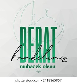 Muslimische Feiertage, Fest. Religiöse Tage. (Türkisch: Berat kandili, mirac kandili, regaip kandili, mevlid kandili. eid mubarak)