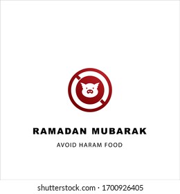 Muslimische Ikone während der Ramadan-Vektorillustration