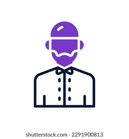 icono musulmán para tu diseño de sitio web, logotipo, aplicación, interfaz de usuario.