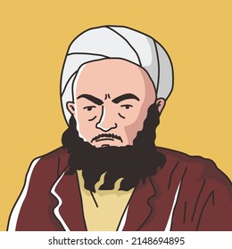 Muslim Illustration Of Imam Maliki The Greatest Legal Scholars Of Islamic Law