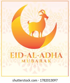 Muslim Islamic eid al adha mubarak concept banner Islamic eid-al-adha Islamic Concept For Happy Eid Al Adha Beautiful eid al adha bakrid festiv Qurban haid