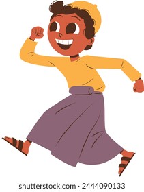 Muslim Kid Wearing Islamic Sarong 