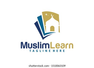 Islamic Mosque Logo Vector Icon Stock Stock Vector (Royalty Free ...