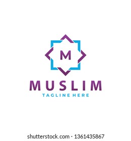 muslim learning logo icon