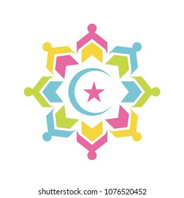 muslim logo, festival logo,art jerusalem logo design