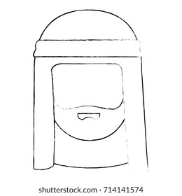 muslim man avatar character