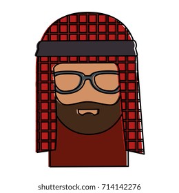 muslim man avatar character
