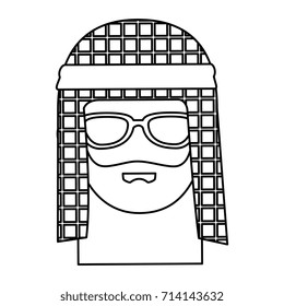 muslim man avatar character