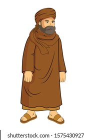 muslim man . Historical Arab man.