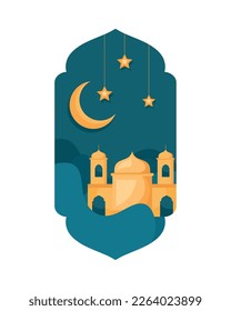 Moschee auf Rahmen