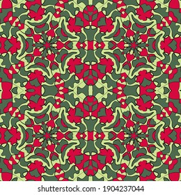 Diseño gráfico de patrones sin fisuras de mezquita musulmana. Ornamento geométrico iraní de tejas. Patrón oriental sin costuras. Ornamento geométrico de estrellas abstractas islámicas tradicionales. Fondo vector árabe