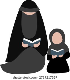 Muslimische Mutter-Kind-Studie