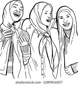 Muslim pray for Allah called sholat