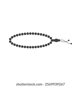 Muslim Prayer beads icon design