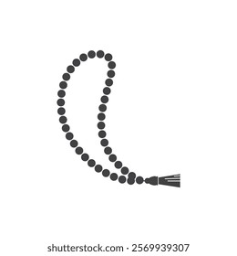 Muslim Prayer beads icon design