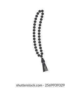 Muslim Prayer beads icon design