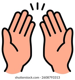 Muslim Prayer illustration, Group Prayer