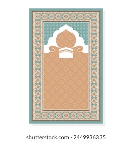 muslim prayer mat sajadah design 4