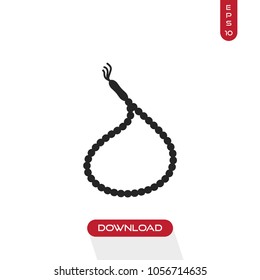 Muslim rosary icon