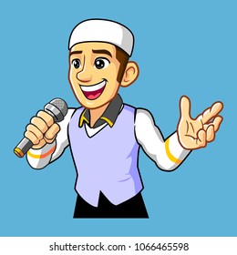 A Muslim speaks for da'wah. Invite someone become better person.