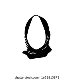 tela musulmana Plantilla de logotipo diseño de ilustración vectorial