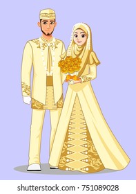 Muslim Wedding Couple, Muslim Couple.