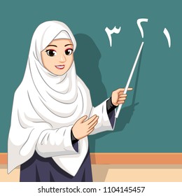 Muslim Girls Stock Vectors, Images & Vector Art | Shutterstock