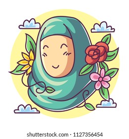 muslim women wearing hijab