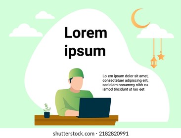 muslim work at home template