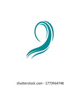 Muslimah hijab Logo template vector illustration design