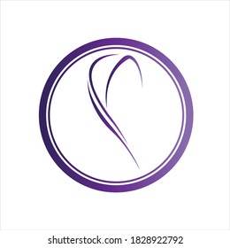 Muslimah hijab Logo template vector illustration design