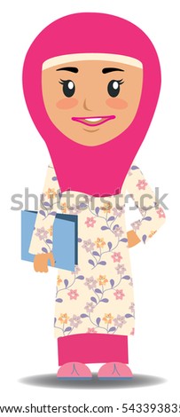 Muslimah Teacher character