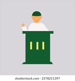 Muslims are preaching in the month of Ramadan