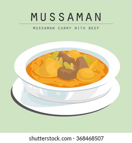 Mussaman - Mussaman curry with beef