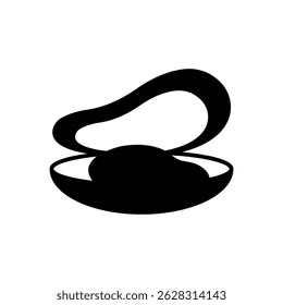 Icône Image vectorielle de moule noire pleine. Peut être utilisé pour n'importe quelle promotion d'action de plate-forme et maquette publicitaire. Symbole isolé utilisé pour : mobile, application, design, web, dev, ui, ux, gui. EPS10. Pour votre conception