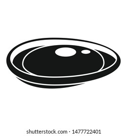Mussels icon. Simple illustration of mussels vector icon for web design isolated on white background