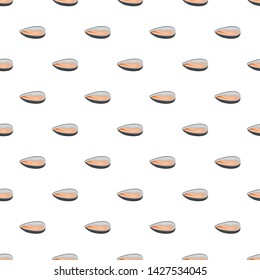 Mussels pattern seamless vector repeat for any web design