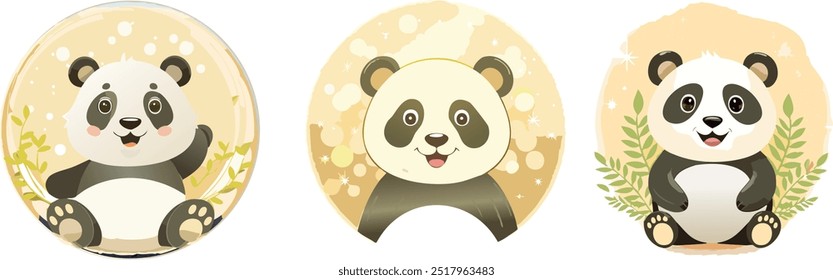 It must be a celebration, filled with laughter and cherished memories. Surrounded by friends and loved ones, she embraces the beauty of life, much like the beloved panda—symbolizing peace and happy.