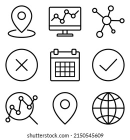 muss ein flaches Symbol einzeln auf weißem Hintergrund haben