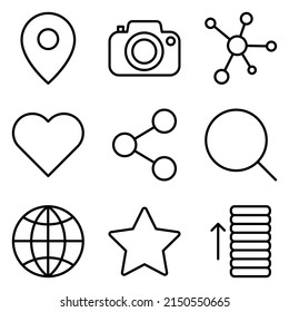 muss ein flaches Symbol einzeln auf weißem Hintergrund haben