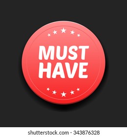 Must Have Round Label