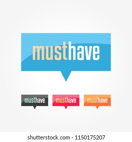Must Have Shopping Tags