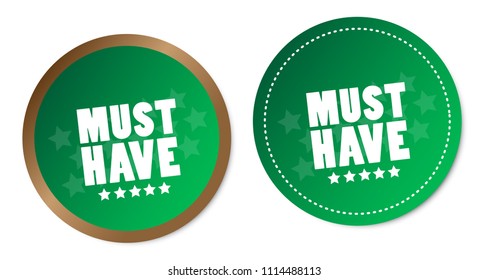 Must Have Stickers