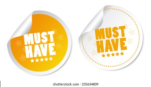 Must have stickers