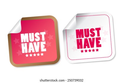 Must have stickers